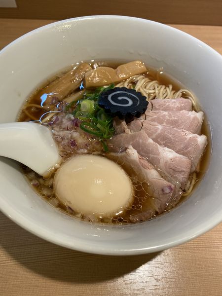 「特製のどくろそば」@らぁ麺 はやし田 新宿本店の写真