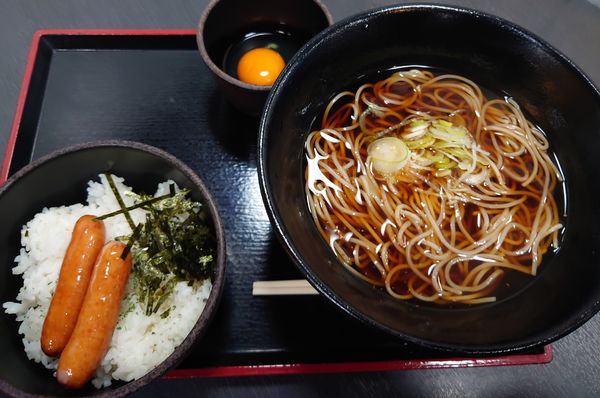 「Sセット390円」@ゆで太郎 新木場江東店の写真