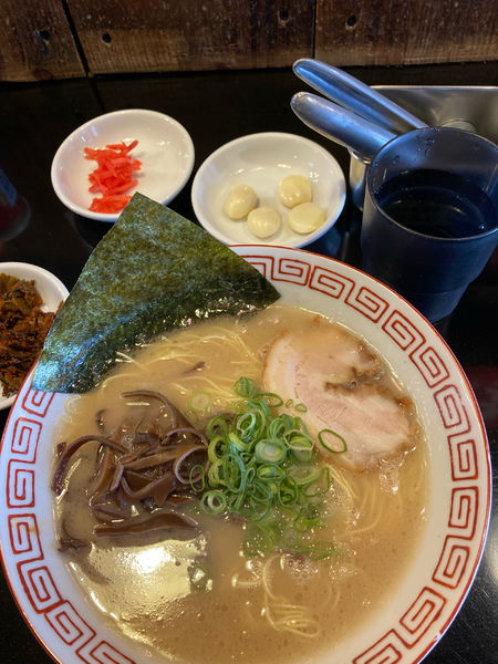「朝ラーメン」@博多長浜らーめん 六角堂 八王子店の写真