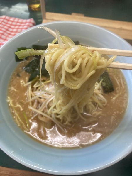 「みそねぎラーメン」@ラーメンショップ 花輪店の写真
