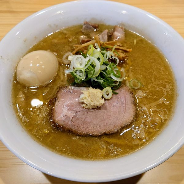 「味噌ラーメン 850円 + 味玉150円」@三ん寅の写真