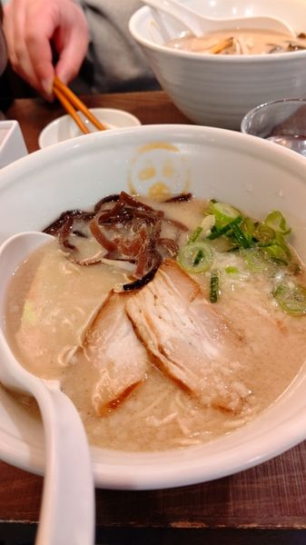 「白690円明太子ごはん200円」@TOKYO豚骨BASE 北浦和店の写真