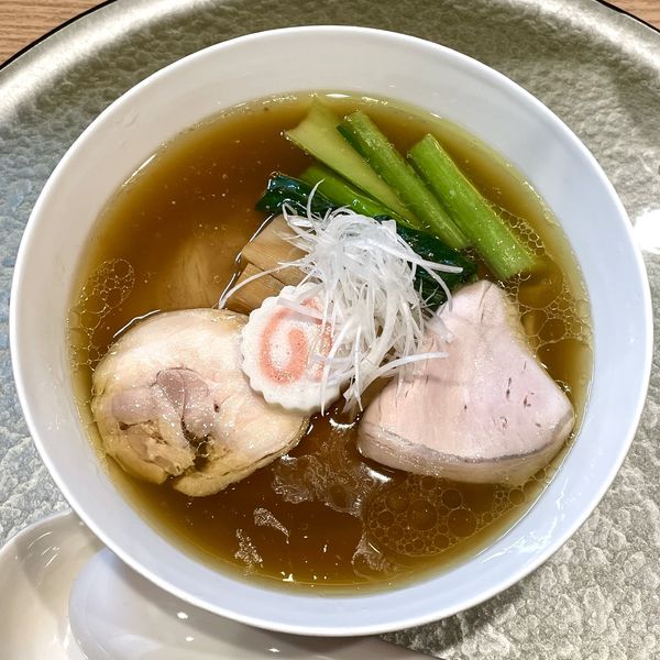 「白出汁 ￥1100」@中華そば 深緑の写真