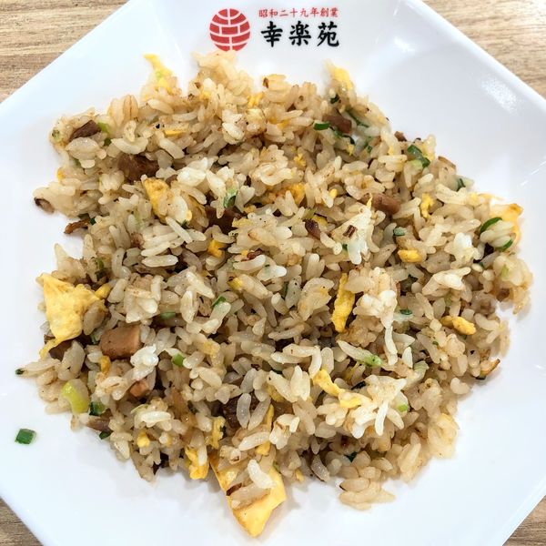 「ﾀﾞﾌﾞﾙ半らー定食Cｾｯﾄ800円」@幸楽苑 ジョイフル本田千葉ニュータウン店の写真