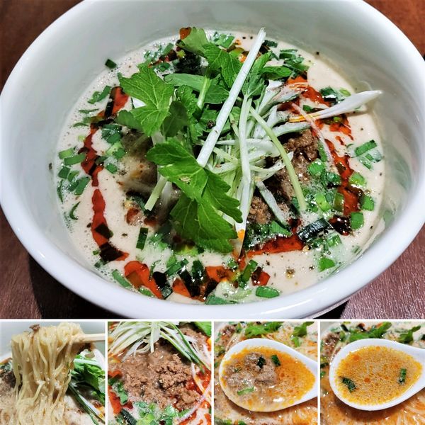 「胡桃担々麺(2月限定)　1000円」@中国菜 仁の写真