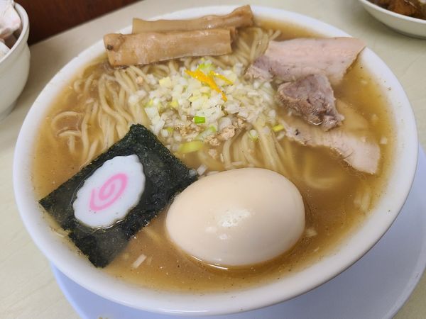 「中華そばとｶﾚｰﾗｲｽ」@中華そば ふくもりの写真