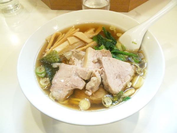 「ハーフチャーシューらぁめん」@らぁめん ほりうち 新橋店の写真