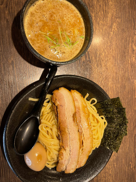 「特製つけ麺」@中華そば 雀の写真