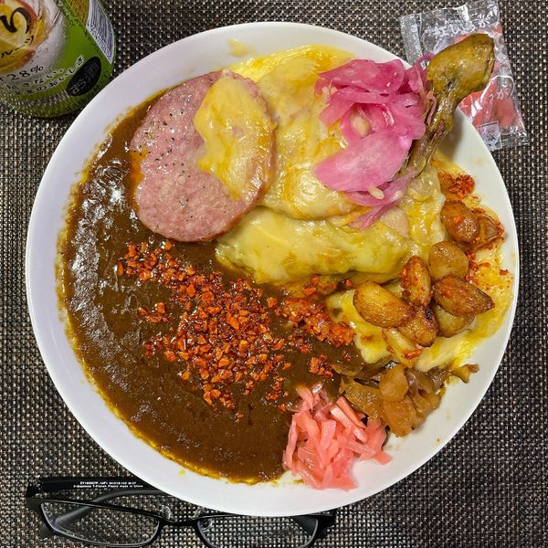 「ファイヤーチキンカレー弁当 etc.」@すき家 鶴見豊岡町店の写真