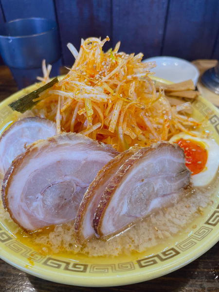 「ネギチャーシューラーメン　(辛ねぎ)」@江川亭 小金井本店の写真
