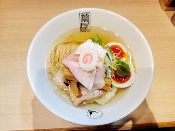 「特製塩らーめん」@鶯屋の写真