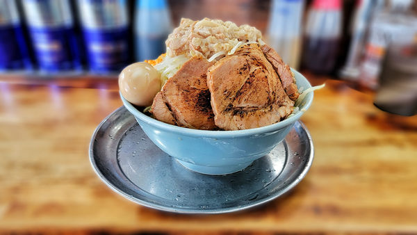 「小ラーメン味玉」@麺でる 多摩センター店の写真