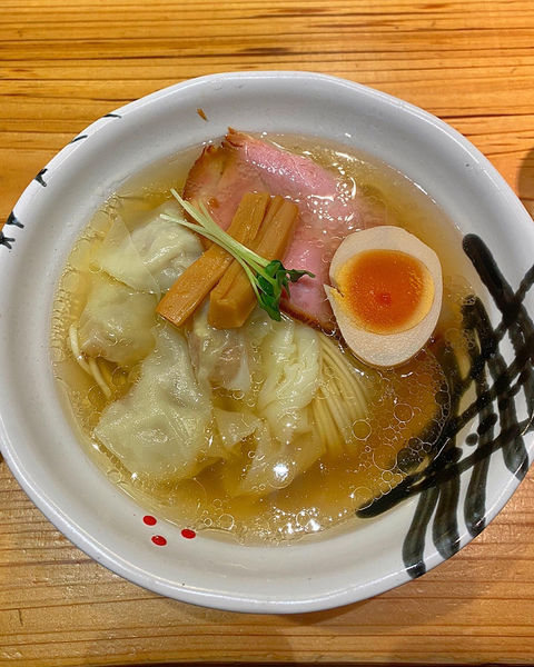 「わんたん塩中華そば」@いしかわやの写真