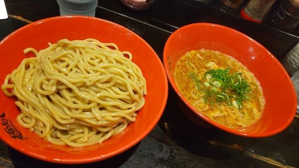 「エビ味噌つけ麺」@麺処いのこ 赤塚店の写真