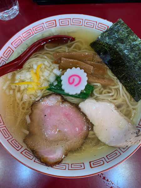 「あっさり中華そば塩味　細麺」@亀有中華そば 水しまの写真