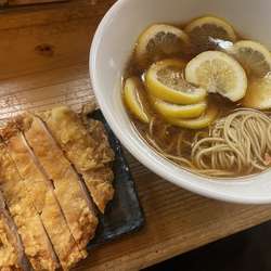 レモンらーめん+鶏天