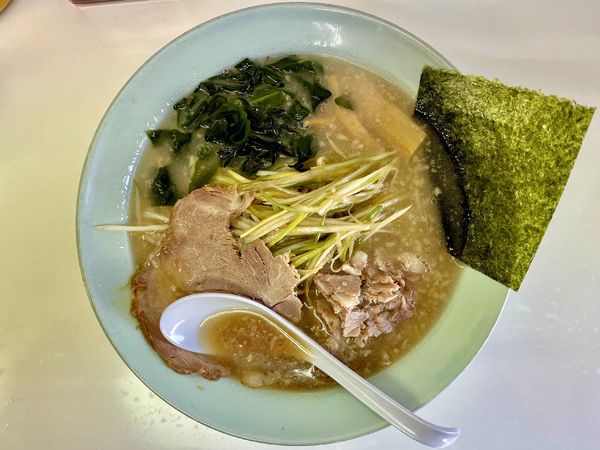 「ネギラーメン 並」@◯つばき食堂の写真