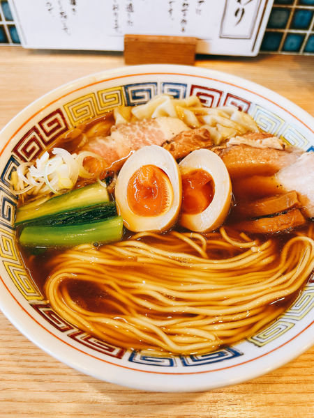 「特製中華そば」@ほっこり中華そば もつけの写真