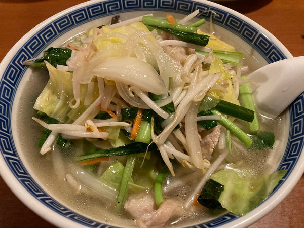 「タンメン　800円」@えびす飯店の写真