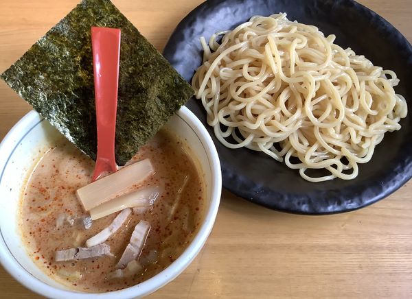 「辛味噌つけ麺」@つけ麺 ががちゃい 中山店の写真