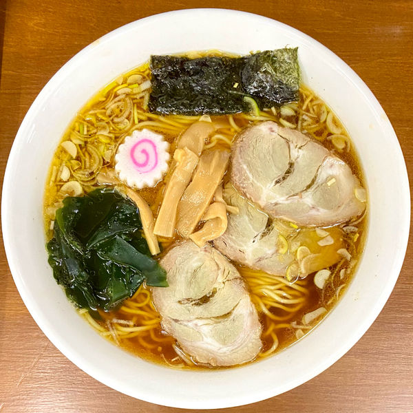 「ラーメン 大盛 ¥500円(チャーシュー増しサービスCP)」@中華食堂 古磯の写真