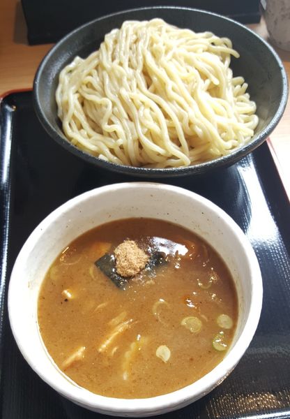 「つけ麺850円＋大盛100円」@麺屋 はつがい 北上店の写真