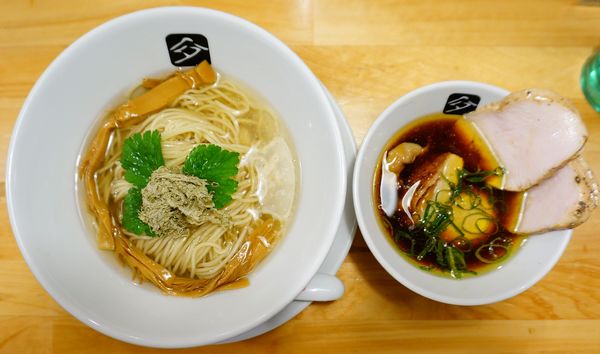 「特製鶏つけそば」@中華そば 髙野の写真