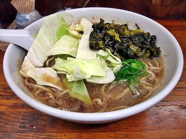 「高菜らーめん」@くまもとらーめんブッダガヤの写真