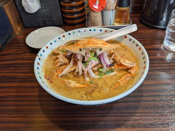 「濃厚トマト味噌クリームらぁ麺」@らー麺 あけどやの写真