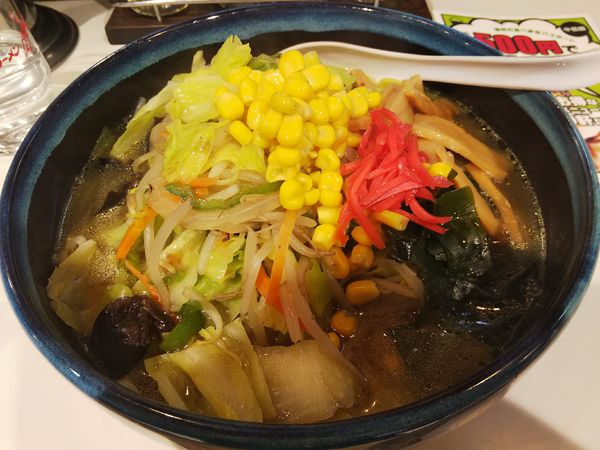 「野菜ラーメン　（カレー味）　※クーポンで５００円」@札幌ラーメン どさん子 松本豊丘店の写真