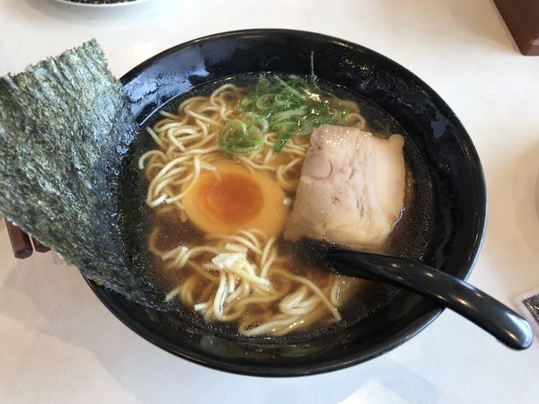 「貝節醤油ラーメン」@はま寿司 春日部中央店の写真