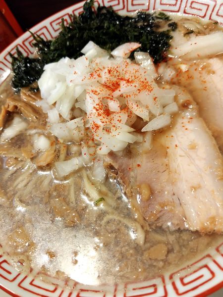 「背あぶら煮干」@がふうあんの写真