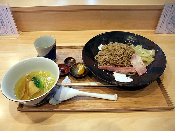 「しおつけ麺」@飯田商店 湯河原本店の写真
