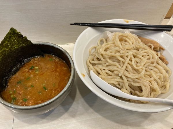 「海老つけ麺」@EBIKURA 渋谷店の写真