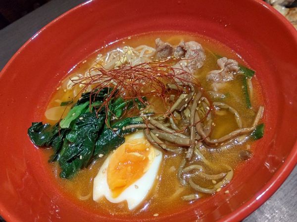 「カルビラーメン(並盛)1,550円」@馬肉とサムギョプサル なか馬やの写真