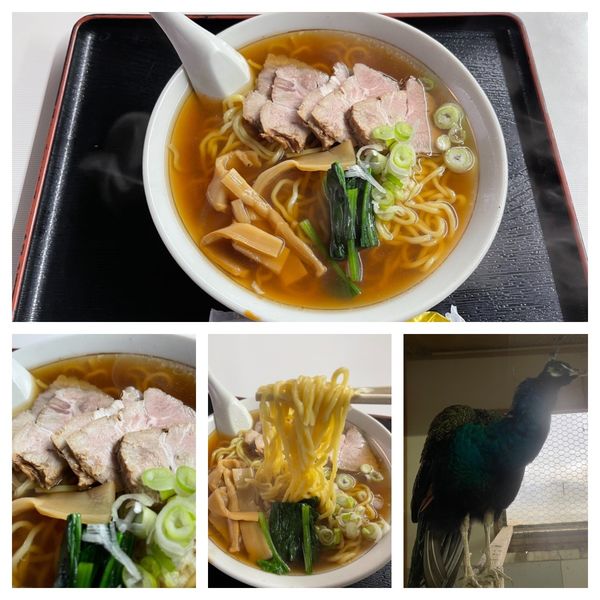 「チャーシューメン 650円」@孔雀の写真