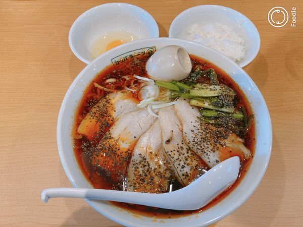 「特製カッパレッドセット」@カッパラーメンの写真