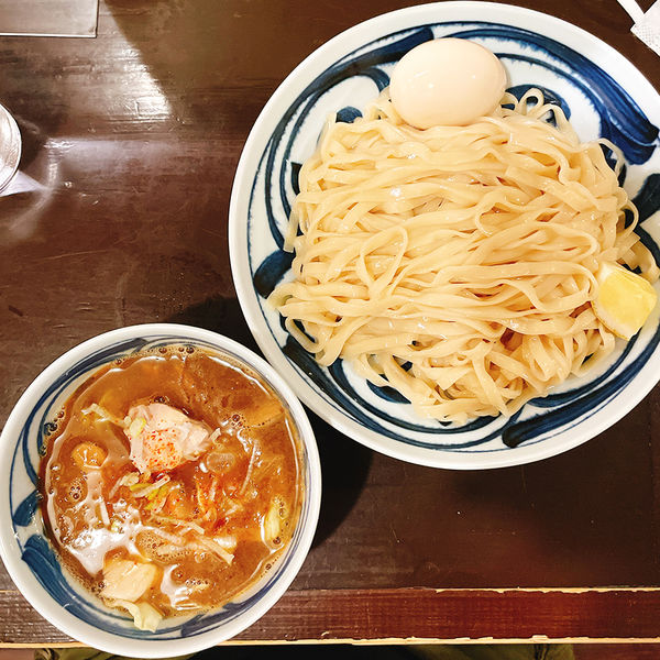 「味玉塩つけ麺」@づゅる麺 池田の写真