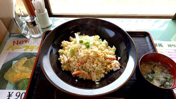 「かにチャーハン」@翠苑 平田店の写真