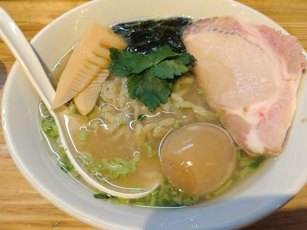 「味玉貝塩らーめん」@らーめん 改の写真