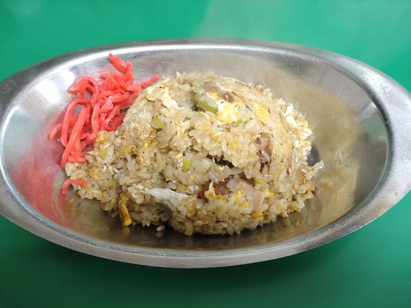 「半チャーハン 363円」@大地の写真