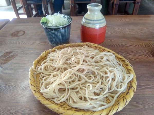 「もりそば(並盛)550円」@おおてやの写真