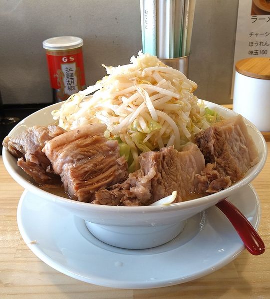 「二郎系ラーメン 1000円」@らーめん飛家の写真