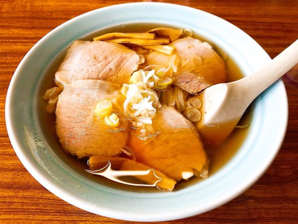「純手打チャーシュー麺（850円）」@純手打ラーメン 近江やの写真