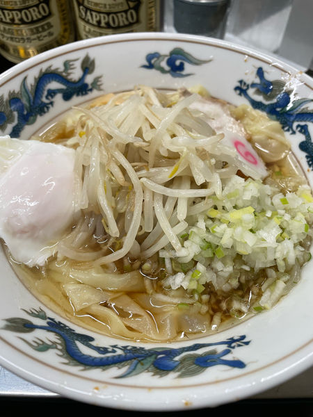 「ワンタン 油そば変更 半熟卵」@中華そば みたかの写真