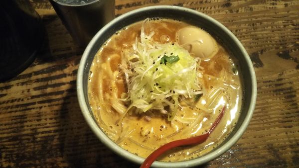 「海の味噌そば➕味玉」@中華そば 螢の写真