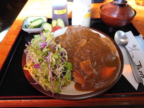 「カツカレー」@プルメリアの写真