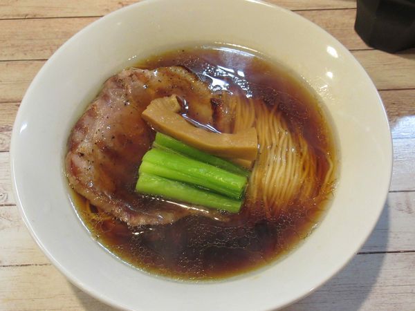 「世田谷中華そば（600円）」@世田谷中華そば 祖師谷七丁目食堂の写真