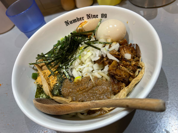 「まぜそば」@麺Dining Number Nine 09の写真