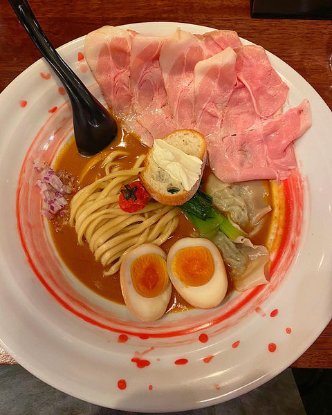 「元祖海老丸ラーメン(デラックス)」@海老丸らーめんの写真